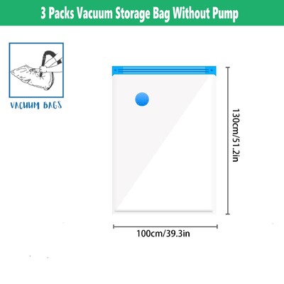 5 pakiranja vakuumskih vrećica za pohranjivanje jorgana i deka Odjeća Organizator za pakiranje za putovanje kući Uključena pumpa