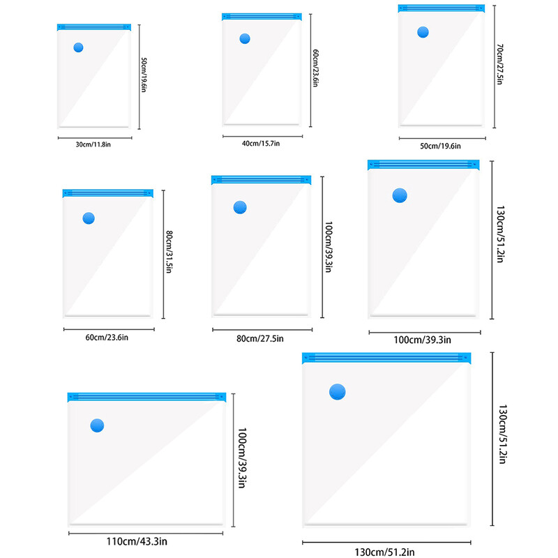 5 pakiranja vakuumskih vrećica za pohranjivanje jorgana i deka Odjeća Organizator za pakiranje za putovanje kući Uključena pumpa