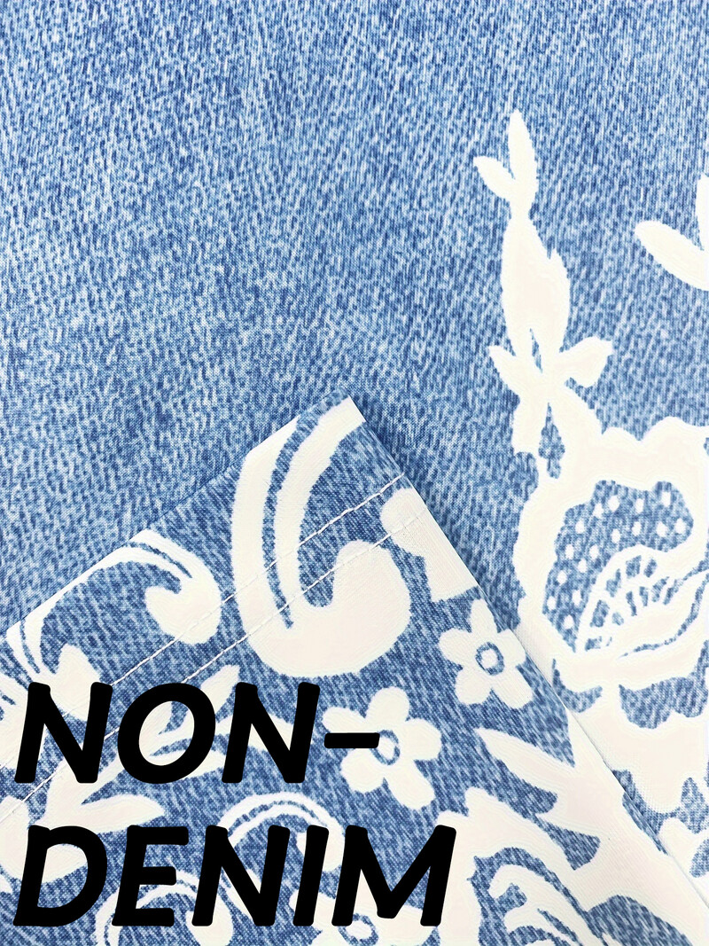 Pantaloni de damă de mărime mare, imitație denim, capri strâmți, cu elasticitate ridicată, tricotate, leggings casual