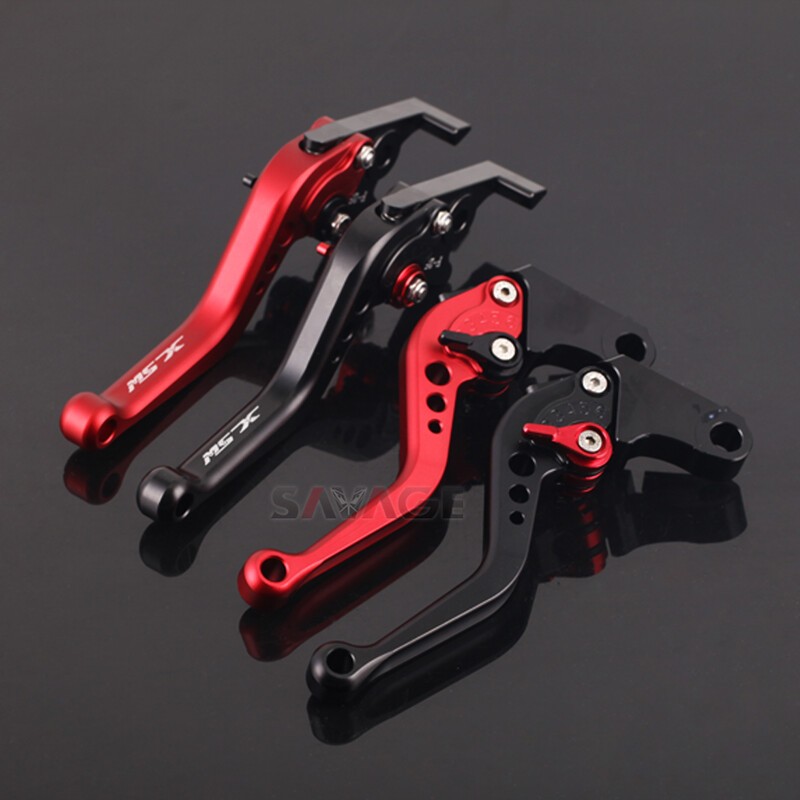 MSX īsās bremžu sajūga sviras priekš HONDA MSX 125 Grom MSX125SF 2013-2023 Motociklu piederumi Regulējami vadības rokturi MSX125