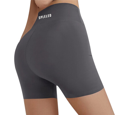 Naiste sport taskutega kõrge vöökohaga Jooga Fitness Slim Fit Butt Lift Jõusaal Jooksmine Kõrgeelastsed rattapüksid Jalgrattasõidu jõusaalipüksid
