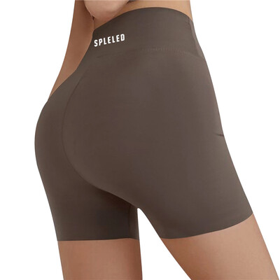 Naiste sport taskutega kõrge vöökohaga Jooga Fitness Slim Fit Butt Lift Jõusaal Jooksmine Kõrgeelastsed rattapüksid Jalgrattasõidu jõusaalipüksid