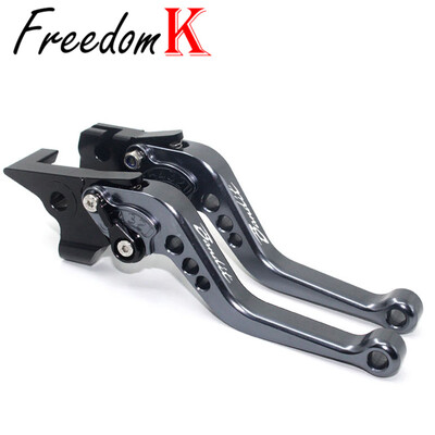 Paredzēts GSF650 BANDIT 2007 GSF1250 BANDIT 2007-2015 GSF 650 1250 motociklu piederumiem CNC īsajām bremžu sajūga svirām