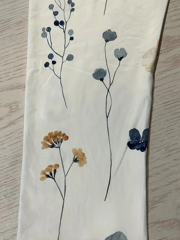 Καλοκαιρινό νέο γυναικείο κολάν Casual Comfort Λεπτό ψηλόμεσο κολάν μόδας floral print παντελόνι κάπρι