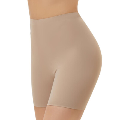 Îmbrăcăminte modelată fără sudură pentru femei, care se contractă pe burtă, chiloți strâmți, pantaloni scurți de compresie, boxer postpartum, pantaloni de siguranță