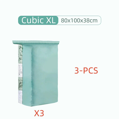 3-5PC Nepotrebne vakuumske vrećice s pumpom Velike plastične vrećice za pohranu odjeće, deke Kompresirana prazna vrećica Putni pribor