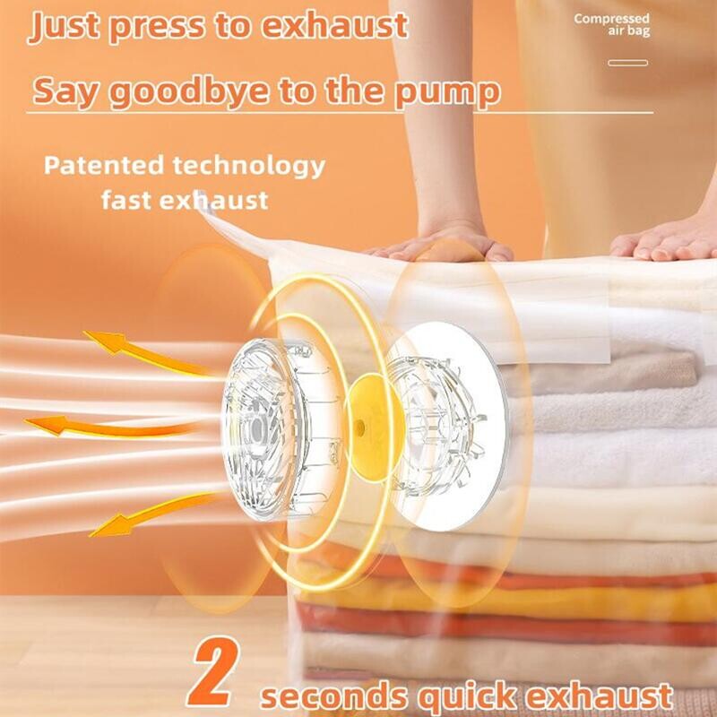 Nepotrebne vakuumske kompresijske vrećice s pumpom Velike plastične vrećice za pohranu odjeće, deke Prazne navlake za vrećice Dodaci za putovanja