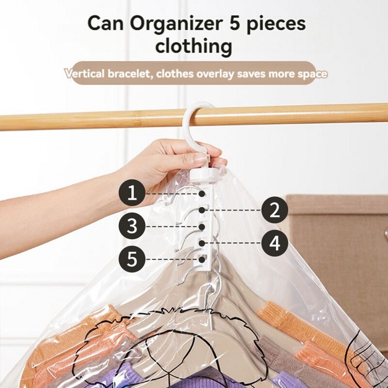 Saci reutilizabile pentru depozitare în vid pentru haine, paltoane, jachete, pungă de depozitare compresibilă agățată Saci economisind spațiu