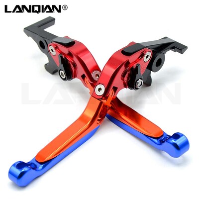 14 színű Honda CBR600RR 2003-2006 CNC motorkerékpár-tartozékok Állítható összecsukható féktengelykapcsoló karok CBR 600RR CBR 600 RR