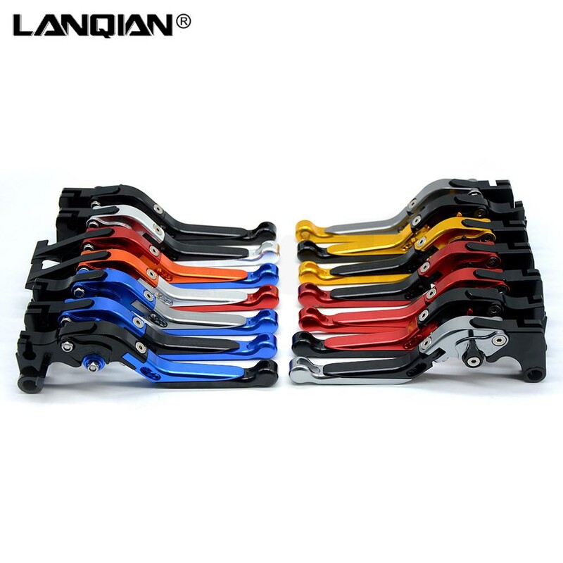 14 színű Honda CBR600RR 2003-2006 CNC motorkerékpár-tartozékok Állítható összecsukható féktengelykapcsoló karok CBR 600RR CBR 600 RR