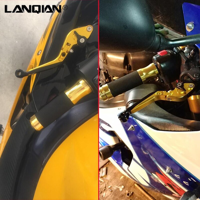 14 színű Honda CBR600RR 2003-2006 CNC motorkerékpár-tartozékok Állítható összecsukható féktengelykapcsoló karok CBR 600RR CBR 600 RR