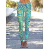 Jambiere cu talie înaltă Pantaloni de yoga Pantaloni boemi vintage pentru femei Colanți elastici Push Up Colanți sport Îmbrăcăminte de înaltă calitate moale