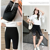 Naiste õhukesed Fitness lühikesed püksid Naiste kõrge vöökohaga suvepüksid Bottom Biker Rattapüksid Bodycon Streetwear naiste riided