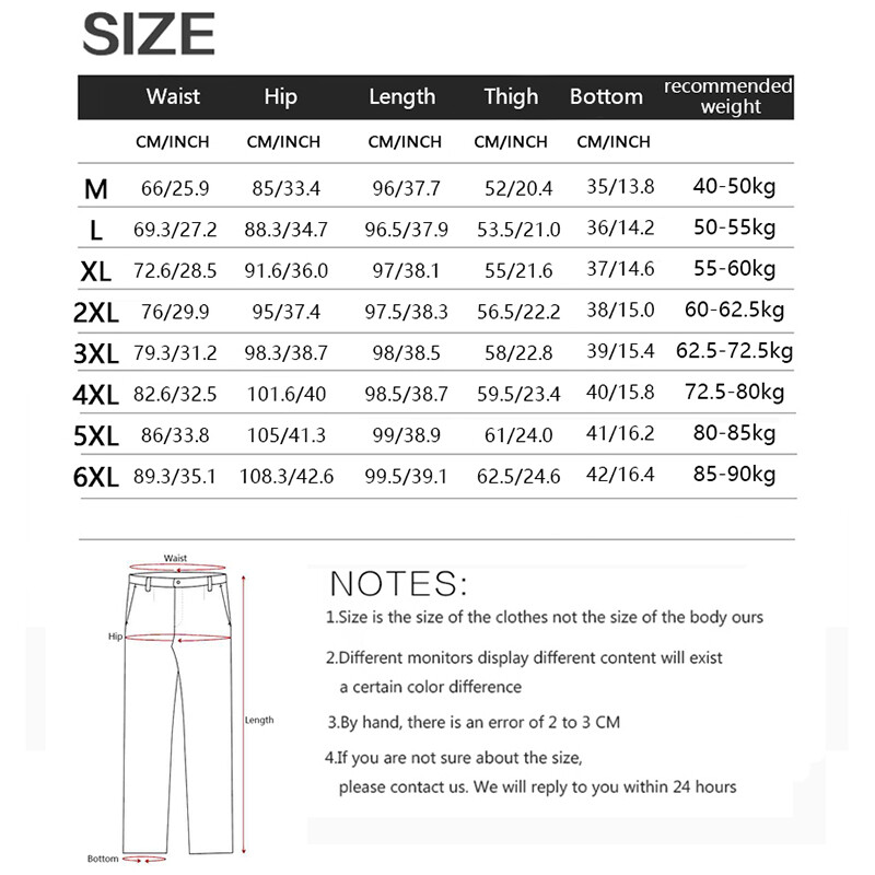 Ženske srednje rastezljive hlače veće veličine za uredski rad, s džepovima i ravnim krojem （M-6XL)
