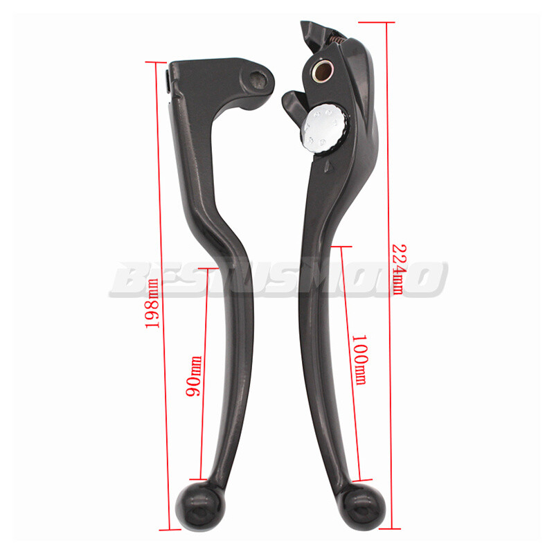 Pârghii de ambreiaj de frana pentru motocicleta stanga/dreapta neagra/cromate pentru Honda CBR600RR CBR 600RR 600 RR 2003 2004 2005 2006
