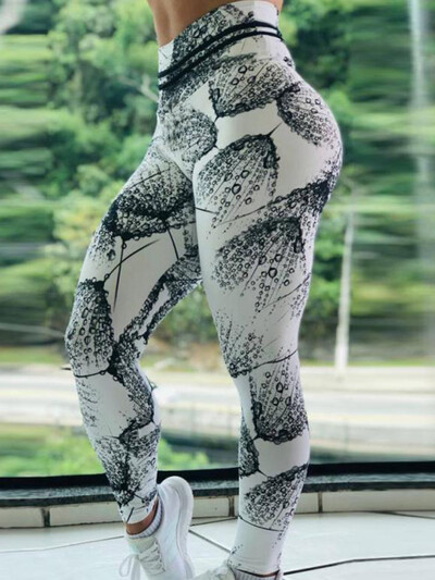 Αθλητικό κολάν Γυναικεία κολάν για τρέξιμο Νέο χρώμα κολάν με στάμπα πεταλούδα Παντελόνι ψηλόμεσο μεγάλο μέγεθος ελαστικό τζέγκινγκ γυμναστικής