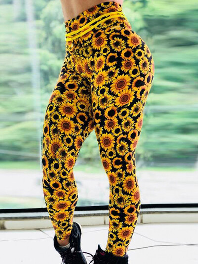 Αθλητικό κολάν Γυναικεία κολάν για τρέξιμο Νέο χρώμα κολάν με στάμπα πεταλούδα Παντελόνι ψηλόμεσο μεγάλο μέγεθος ελαστικό τζέγκινγκ γυμναστικής