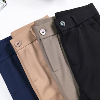 Ψηλόμεσο Office Flare Παντελόνι Slim Casual Παντελόνι Strecth OL Boot Cut Pantalones New Women Spodnie Korea Formal Skinny Broek