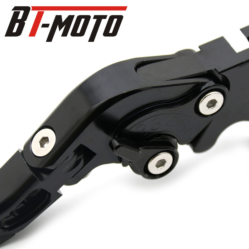 Paredzēts Yamaha MT-03 MT 03 MT03 2005-2014 TDM 900 TDM900 2005-2011 XT660 XT 660 Z Tenere XT660Z 2008-2015 Salokāmas bremžu sajūga svira