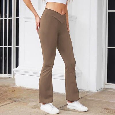 Melni Jogas legingi ar augstu vidukli Sieviešu Leggin Fitness Skriešanas Riteņbraukšanas Bikses Elpojošas Sporta Legingi Vasaras Treniņa Apģērbs Sporta Apģērbs