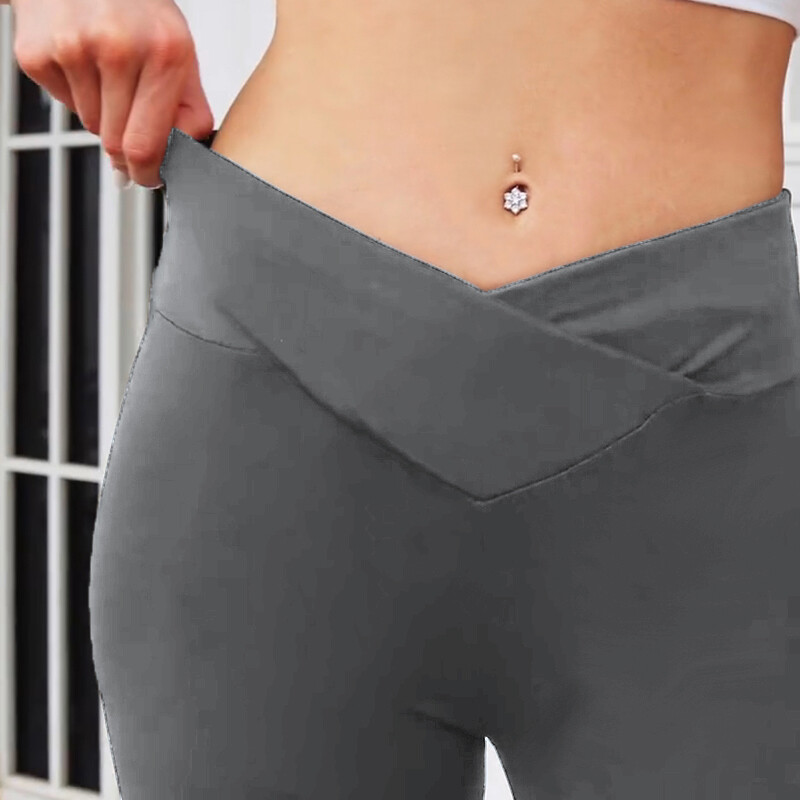 Melni Jogas legingi ar augstu vidukli Sieviešu Leggin Fitness Skriešanas Riteņbraukšanas Bikses Elpojošas Sporta Legingi Vasaras Treniņa Apģērbs Sporta Apģērbs