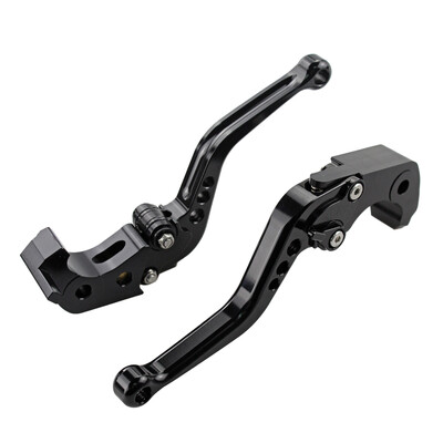 Motociklu piederumi CNC īsās bremžu sajūga sviras priekš Honda CBR600RR F5 CBR 600 RR CBR954RR CBR 954 RR 2002-2006 melnā svira