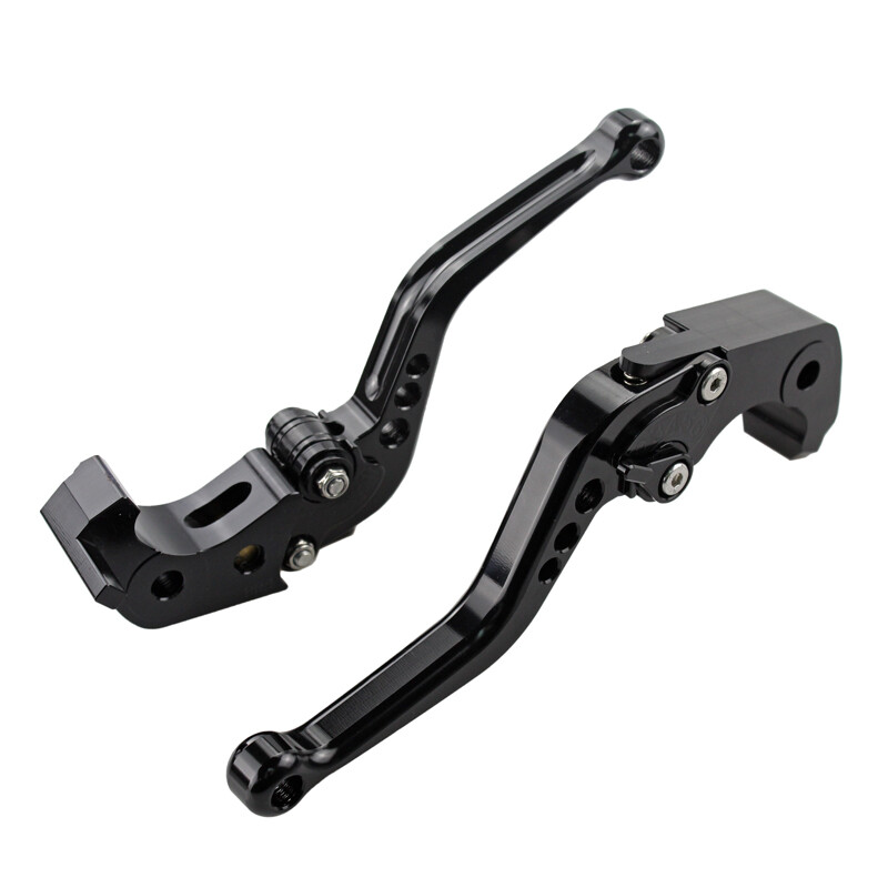 Motociklu piederumi CNC īsās bremžu sajūga sviras priekš Honda CBR600RR F5 CBR 600 RR CBR954RR CBR 954 RR 2002-2006 melnā svira