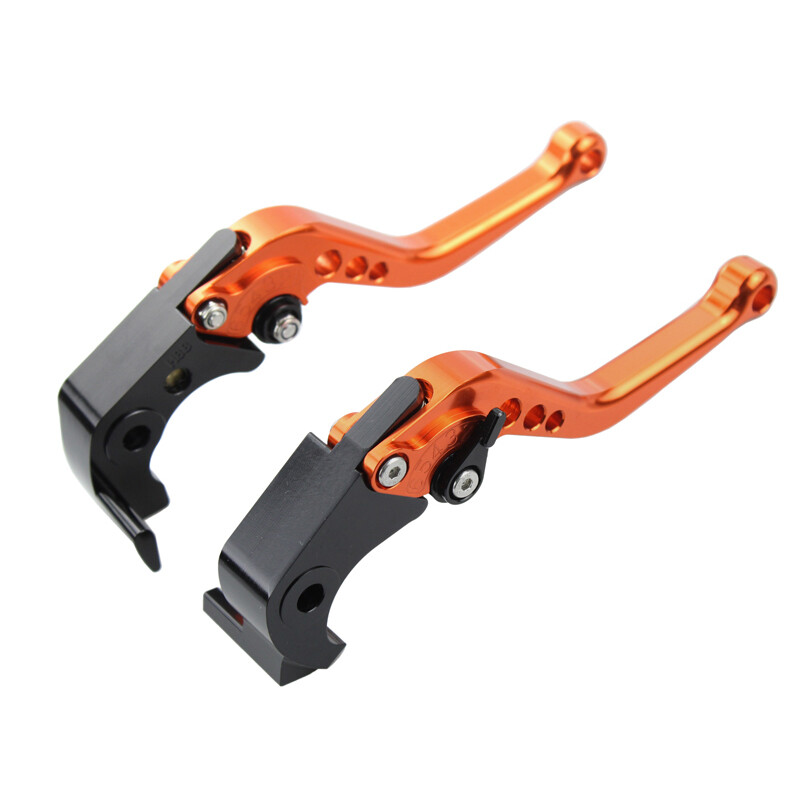 Motociklu piederumi CNC īsās bremžu sajūga sviras priekš Honda CBR600RR F5 CBR 600 RR CBR954RR CBR 954 RR 2002-2006 melnā svira