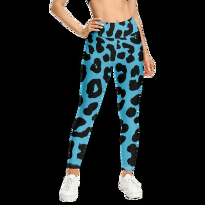 Pantaloni casual cu imprimeu leopard pentru femei de vară Pantaloni Harajuku Pantaloni de sport Y2k Pantaloni de modă