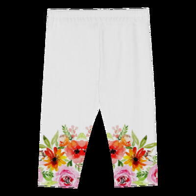 Ljetne tajice s flora printom Ženska ulična odjeća Ženske hlače Seksi hlače za jogu Y2k hlače Push up tajice za fitness Elastične kapri hlače