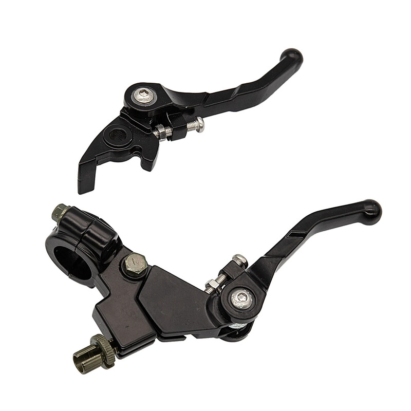 CRF KLX Pit Pro Xmotos BSE KAYO 110 125 140 150 cc Pit Dirt Bikes cele mai multe piese din aliaj de aluminiu Maneta de ambreiaj pliabilă Set de pârghii de frână