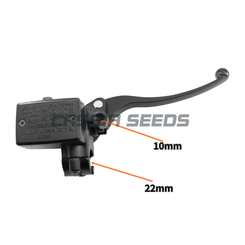 Pompă hidraulică a cilindrului principal de frână față pentru motocicleta Honda TRX200-450 CBT125 CB400 7/8 "22mm dreapta