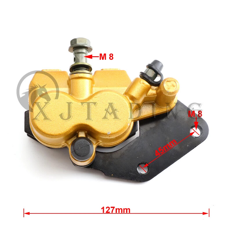 Hidraulinis diskinių stabdžių apatinis siurblio stabdžių apkaba su stabdžių trinkelėmis 50cc 125cc 150cc 250cc GY6 QMB139 Motorolerių Motociklų dalys