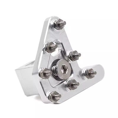 Motocikla salokāmās bremžu galvas piederumi priekš Ktm Kawasaki Suzuki Motocross aizmugurējās bremžu sviras pedāļa pedāļa galvas alumīnija sakausējums