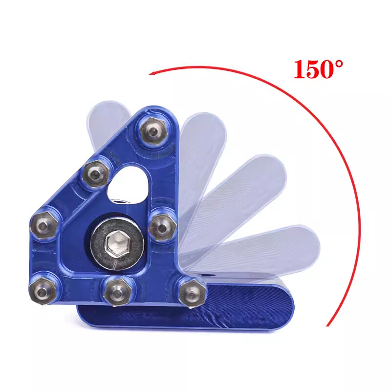 Motocikla salokāmās bremžu galvas piederumi priekš Ktm Kawasaki Suzuki Motocross aizmugurējās bremžu sviras pedāļa pedāļa galvas alumīnija sakausējums