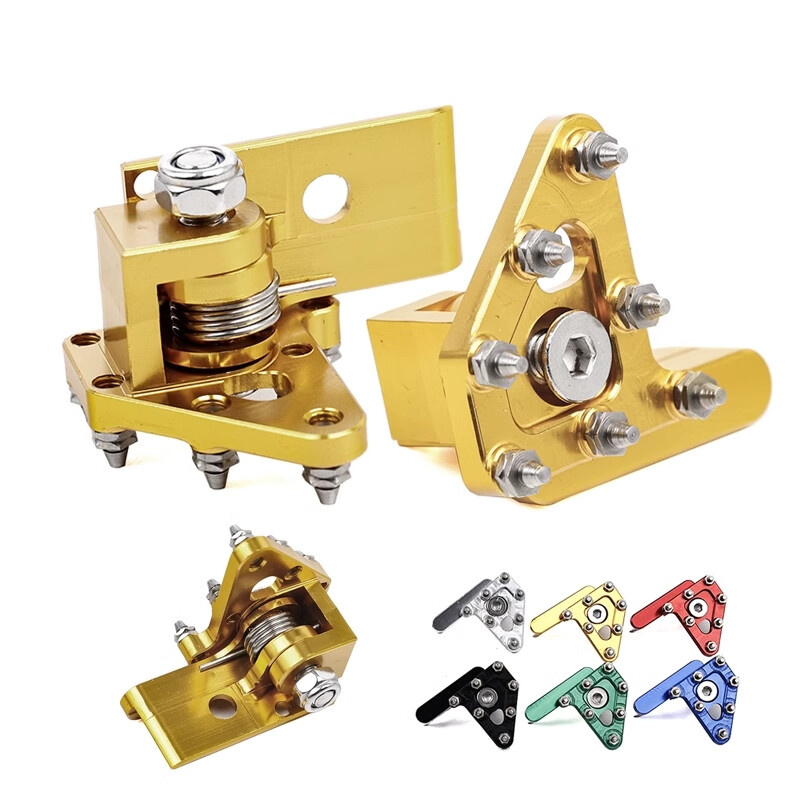 Motocikla salokāmās bremžu galvas piederumi priekš Ktm Kawasaki Suzuki Motocross aizmugurējās bremžu sviras pedāļa pedāļa galvas alumīnija sakausējums