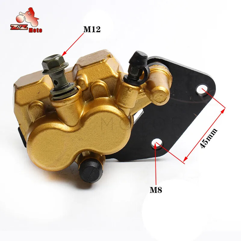 Motorkerékpár hidraulikus tárcsaféknyereg 50cc 110cc 125cc 150cc 250cc GY6 QMB139 robogók Pit Dirt Bike tartozékok