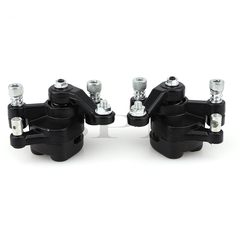 Priekinės galinės diskinių stabdžių apkabos trinkelės, skirtos 43cc 47cc 49cc mini keturių ratų motociklų vaikams keturračio keturračio Minimoto purvo kišeninio dviračio dujų paspirtuko