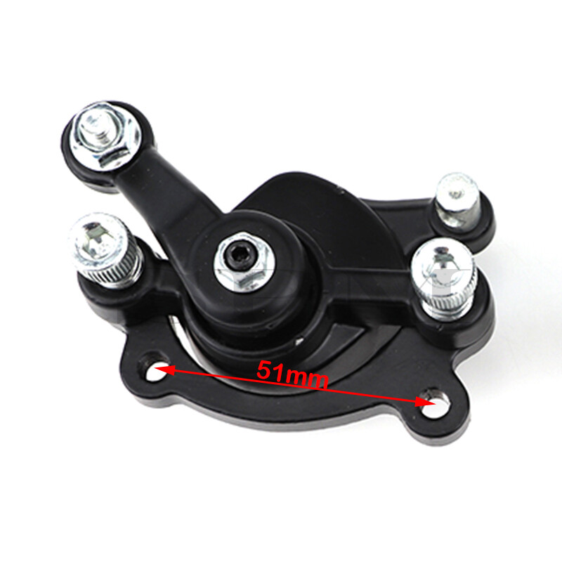 Priekinės galinės diskinių stabdžių apkabos trinkelės, skirtos 43cc 47cc 49cc mini keturių ratų motociklų vaikams keturračio keturračio Minimoto purvo kišeninio dviračio dujų paspirtuko