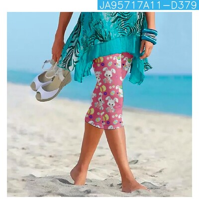 Vasaras bikses Karnevāls Ielu apģērbs Sievietēm Gudrs Y2k Bikses Pludmales Bikses Sieviešu legingi Ikdienas Fitness Pantalon Capri Apģērbi