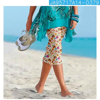 Vasaras bikses Karnevāls Ielu apģērbs Sievietēm Gudrs Y2k Bikses Pludmales Bikses Sieviešu legingi Ikdienas Fitness Pantalon Capri Apģērbi