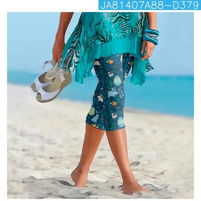 Vasaras bikses Karnevāls Ielu apģērbs Sievietēm Gudrs Y2k Bikses Pludmales Bikses Sieviešu legingi Ikdienas Fitness Pantalon Capri Apģērbi