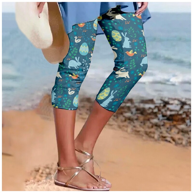 Vasaras bikses Karnevāls Ielu apģērbs Sievietēm Gudrs Y2k Bikses Pludmales Bikses Sieviešu legingi Ikdienas Fitness Pantalon Capri Apģērbi