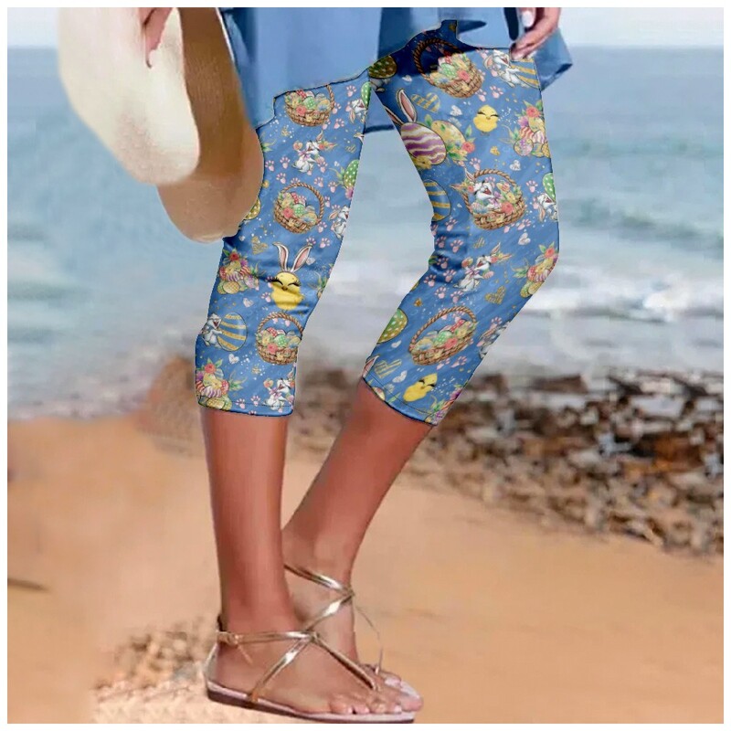Vasaras bikses Karnevāls Ielu apģērbs Sievietēm Gudrs Y2k Bikses Pludmales Bikses Sieviešu legingi Ikdienas Fitness Pantalon Capri Apģērbi