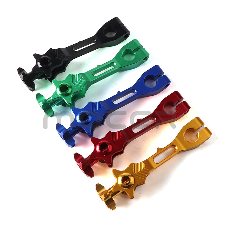 Motociklų priedai Aliuminio galinio stabdžio svirties svirtis, skirta Honda C50 C70 C90 C100 C102 C105 CM90 CT70 CT90 Yamaha PIT BIKE