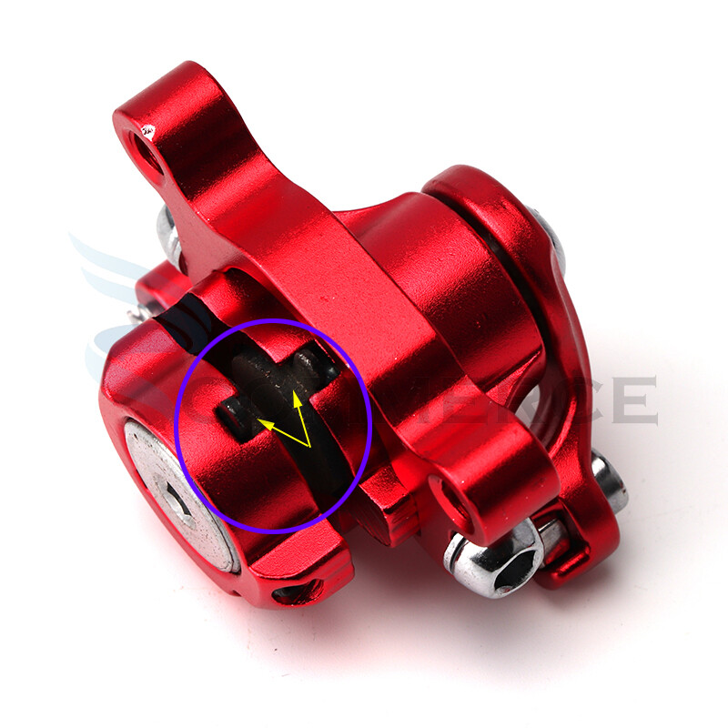 Aukštos kokybės priekinis/galinis diskinių stabdžių apkaba, skirta 2 taktų 33/43/49cc Mini Moto Kids purvo kišeniniam dviračiui Go Kart dujiniam paspirtukui ATV Quad