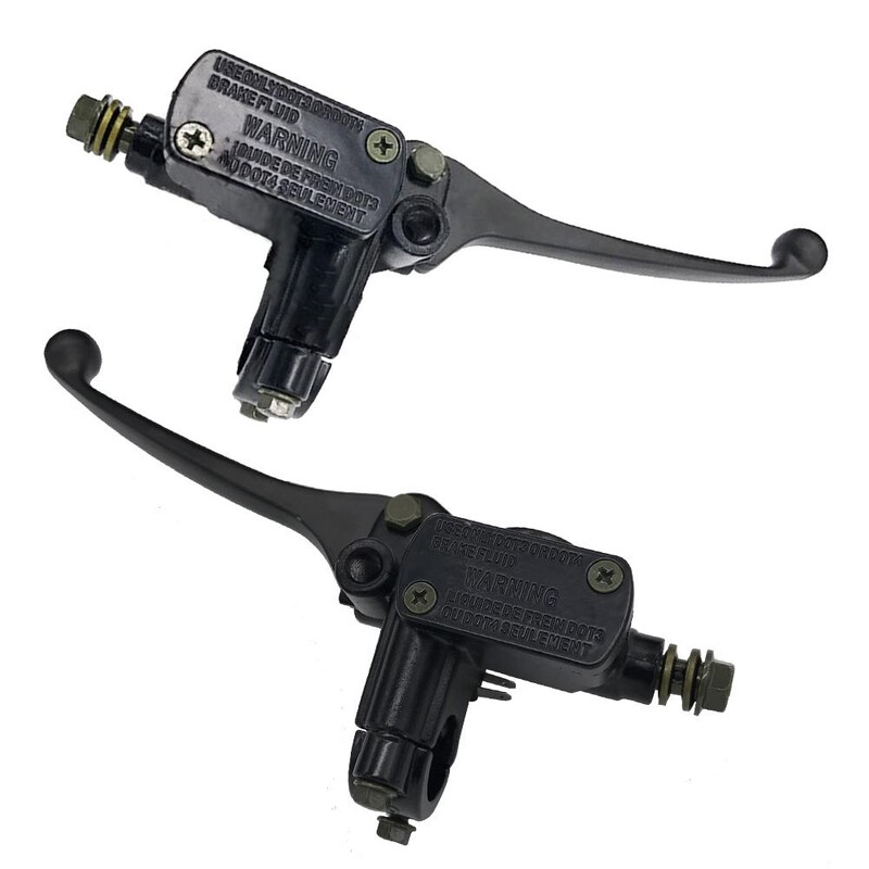 Pagrindinis cilindras dešinysis priekinis kairės svirties siurblys Motociklas elektrinis dviratis motoroleris stabdžių siurbliai Diskiniai priekiniai galiniai hidraulinių stabdžių siurblys