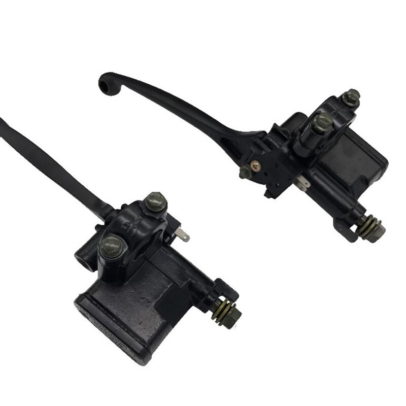 Pagrindinis cilindras dešinysis priekinis kairės svirties siurblys Motociklas elektrinis dviratis motoroleris stabdžių siurbliai Diskiniai priekiniai galiniai hidraulinių stabdžių siurblys