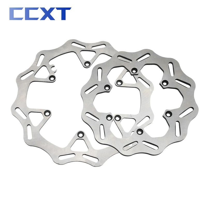 Motocikls 260MM 220MM priekšējais aizmugurējais bremžu diska rotora disks priekš XC SX SXF TPI Six Days KTM EXC EXCF priekš Husqvarna TC FX TX FE TE FC