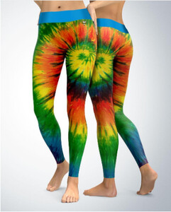 Ženske dugine tajice Tanke uske tajice 3D ispis Sportsko proljeće ljeto Trčanje u teretani Rastezljive hlače Hlače